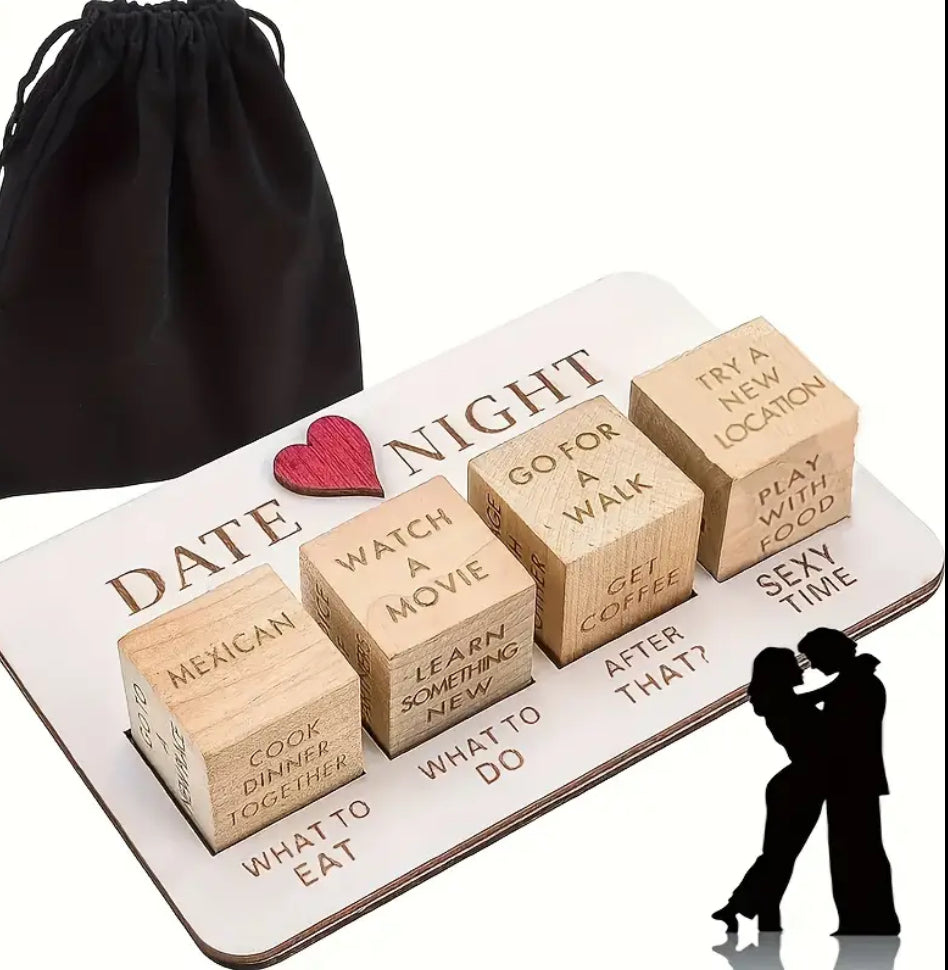 🎲 

Date Night Tärningsspel – låt kvällen avgöra