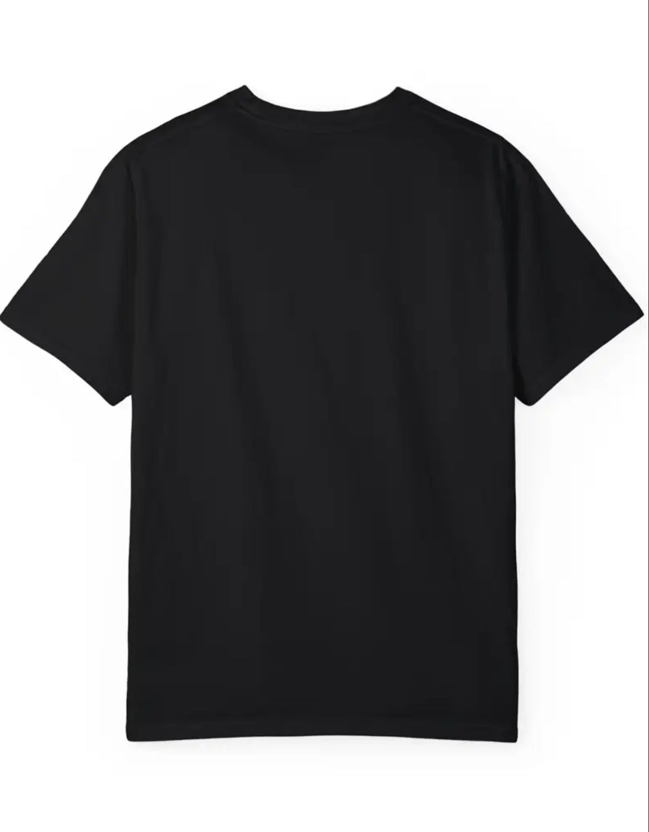 Svart T-shirt med flamingo