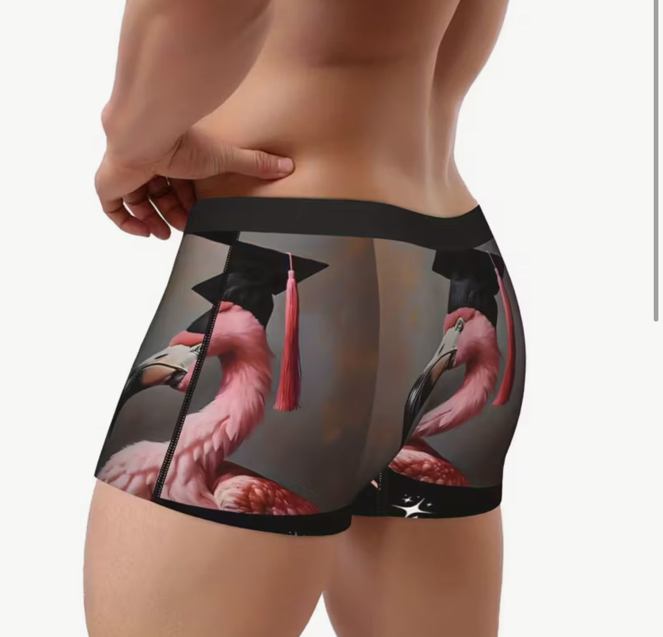 Boxershorts flamingo