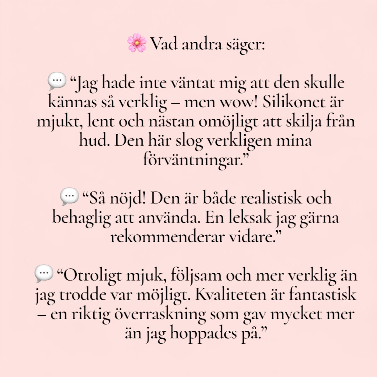 Realistisk Dildo med värme, stötar & vibration